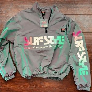 NWT Surfstyle reflective windbreaker